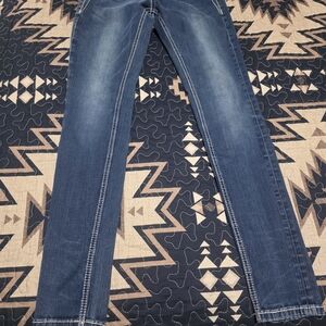 Miss Me Women's Skinny Jeans in Dark Blue